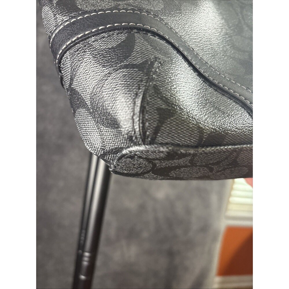 Coach Tote Bag Signature F18917 Gray - Picture 13 of 16